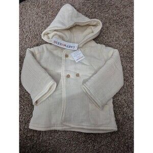 Cartwheels organic cotton infant coat size 6-12M nwt